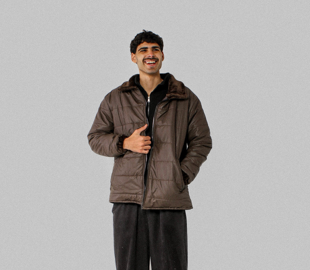 Brown Puffer Jacket